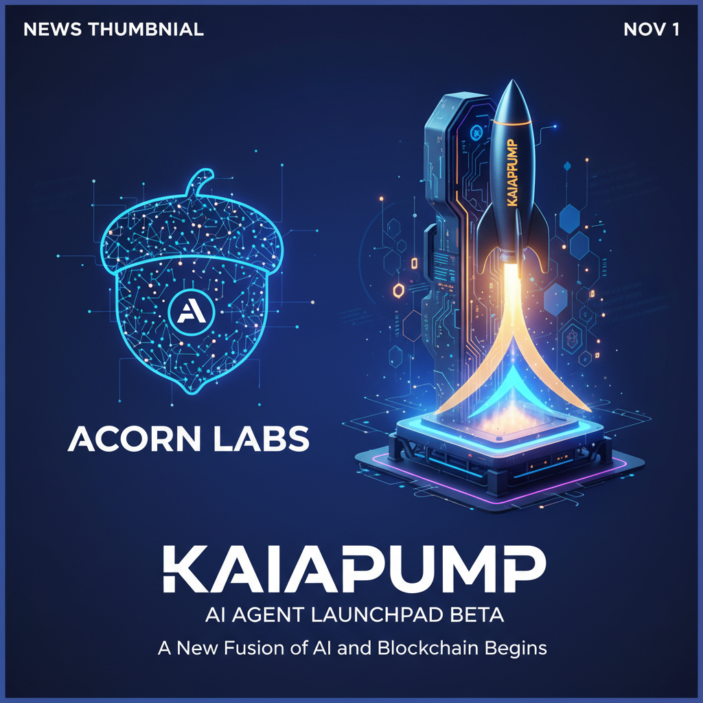 Acorn Labs Launches 'Kaiapump' AI Agent Launchpad Beta