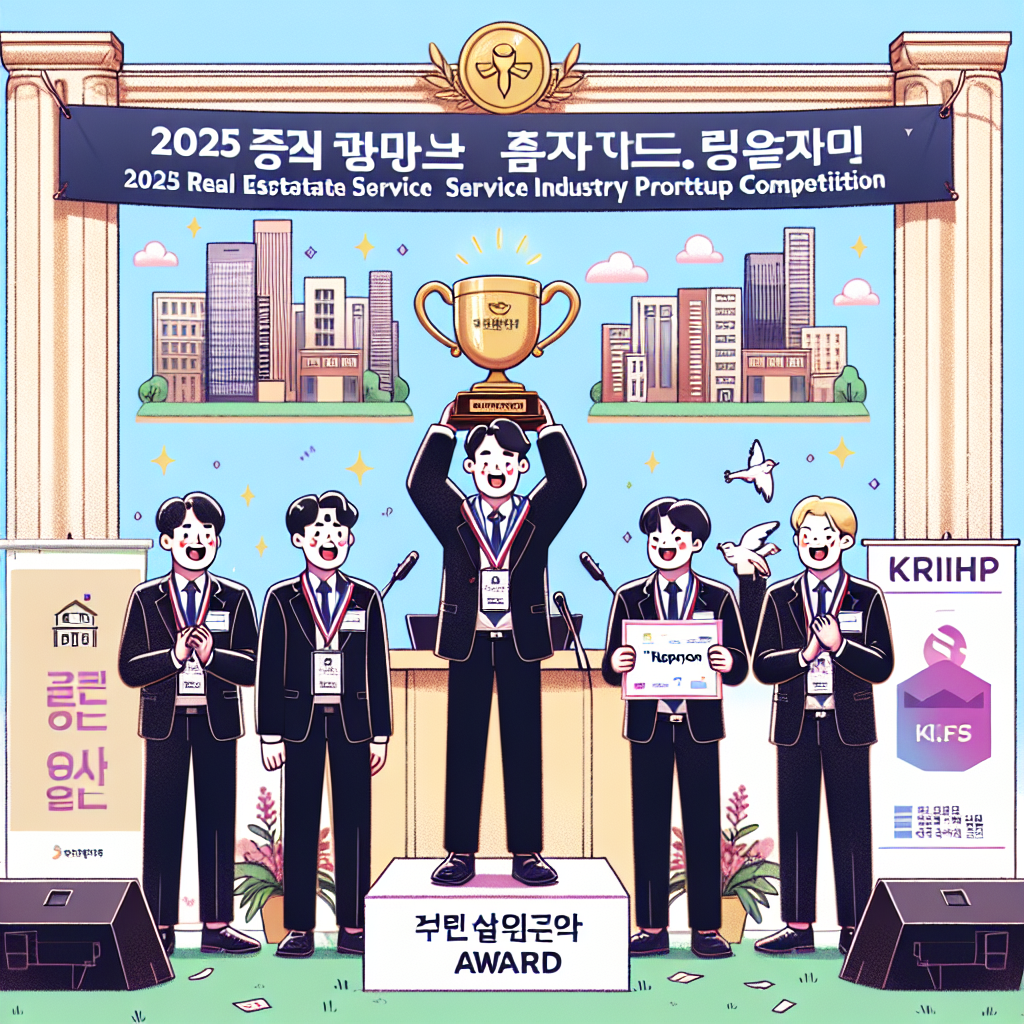 Naepyeon Company Wins KRIHS President's Award at MOLIT Proptech Competition