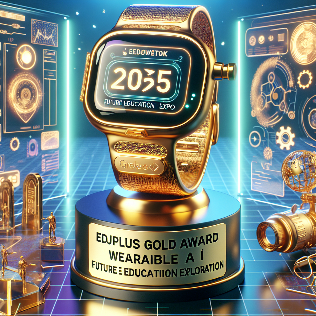 Edutech Wearable AI Career Exploration Wins Eduplus Gold Award