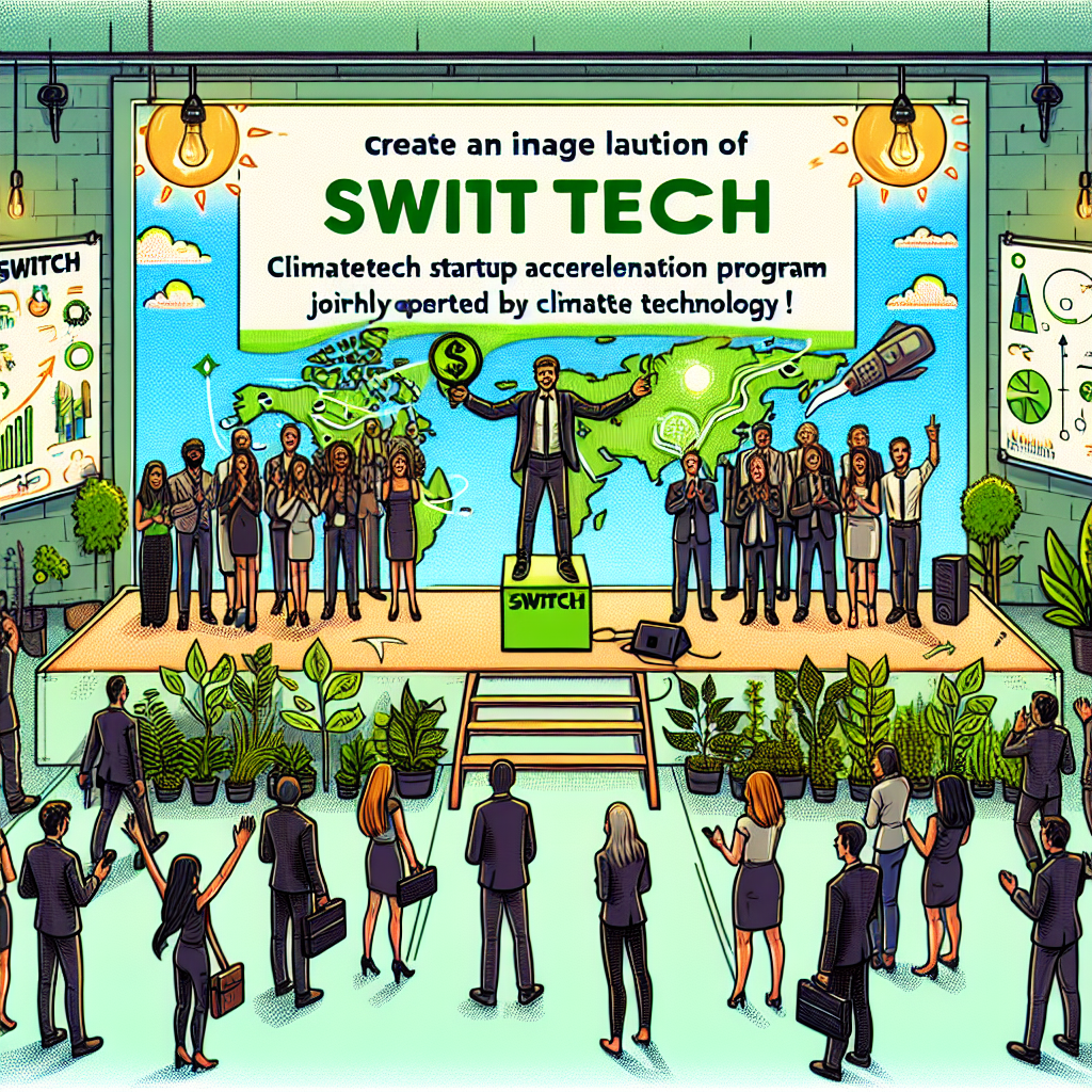 Jeonbuk Climate Tech Startup Acceleration Program 'SWITCH' Launched