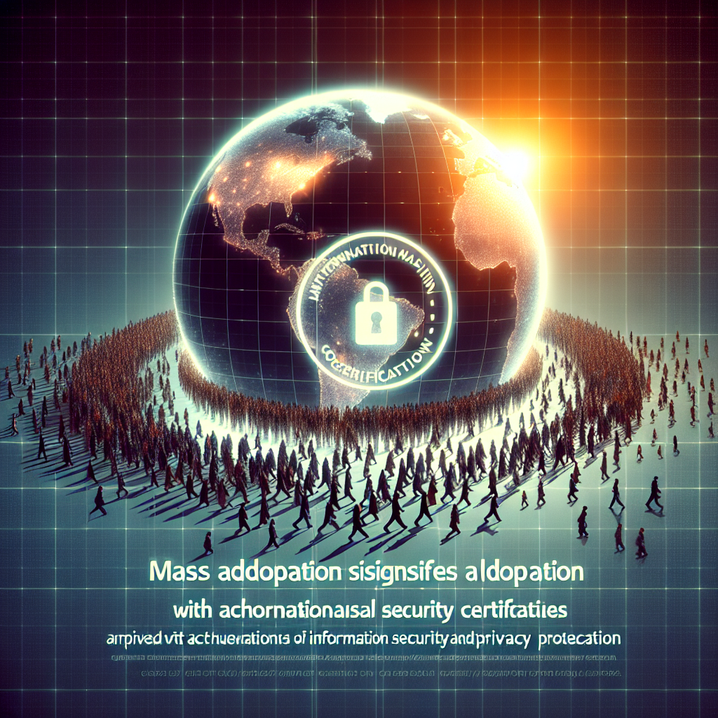 Mass Adoption Achieves ISO Certification for Information Security and Privacy Protection