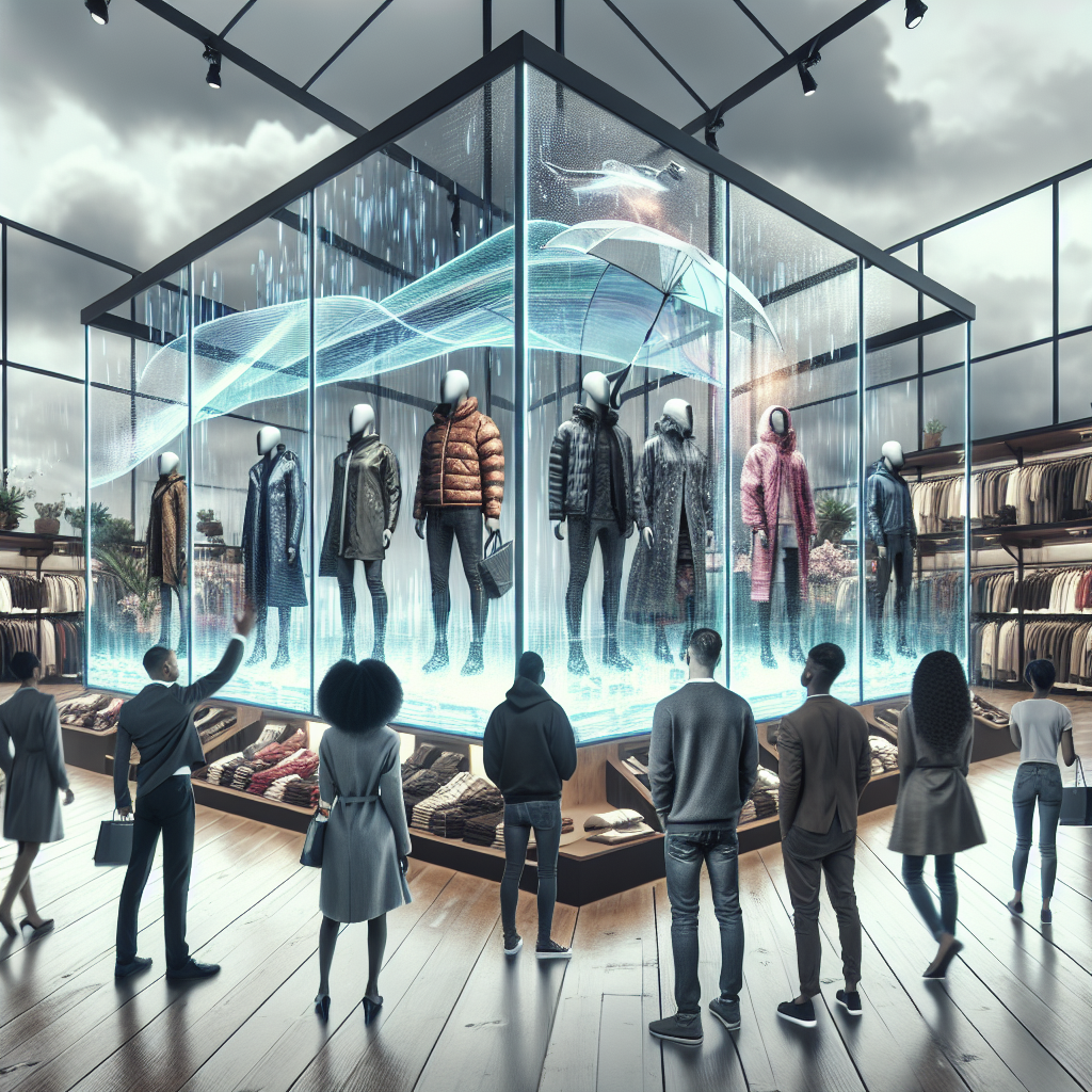 Introducing Rain Retail: The Startup Cashing In On Drizzles With Holographic Displays