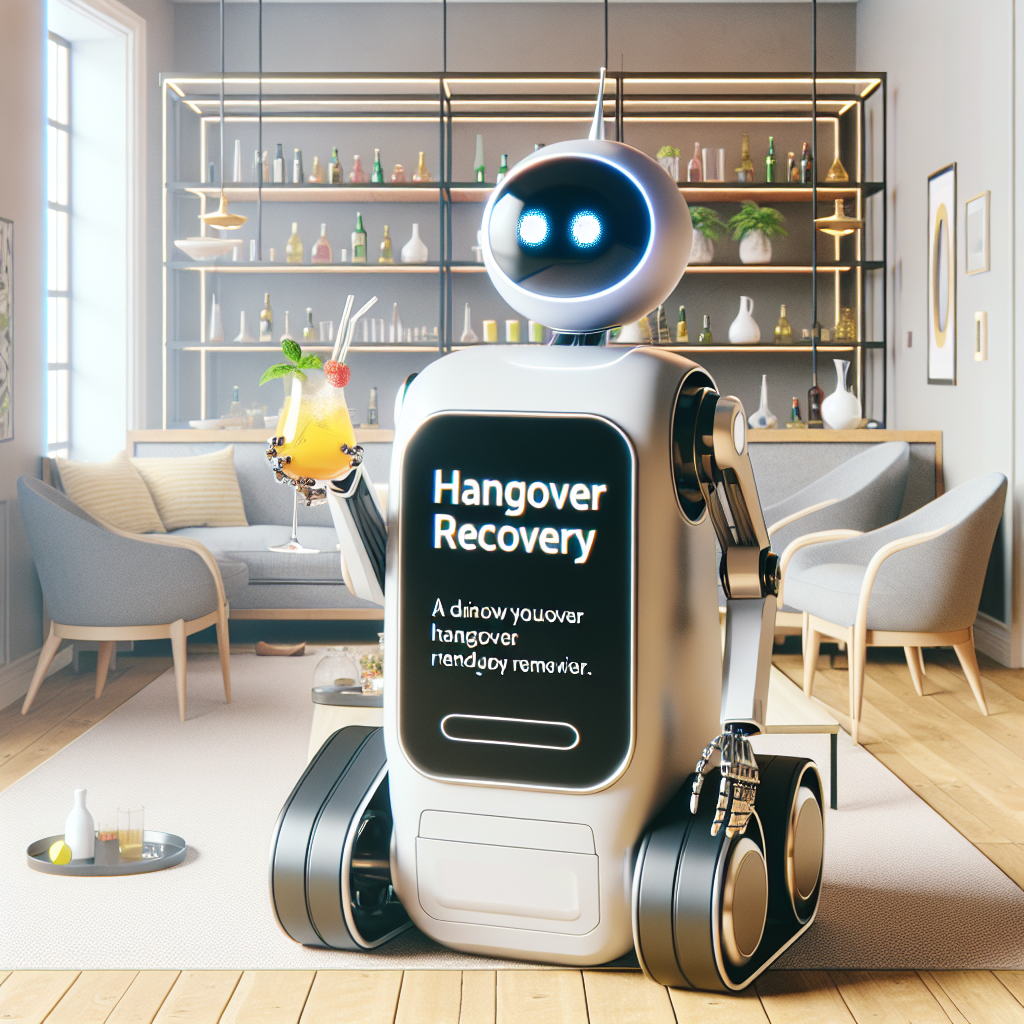 Meet Your New Best Friend: The Customized Hangover Recovery Robot Raising $30 Million