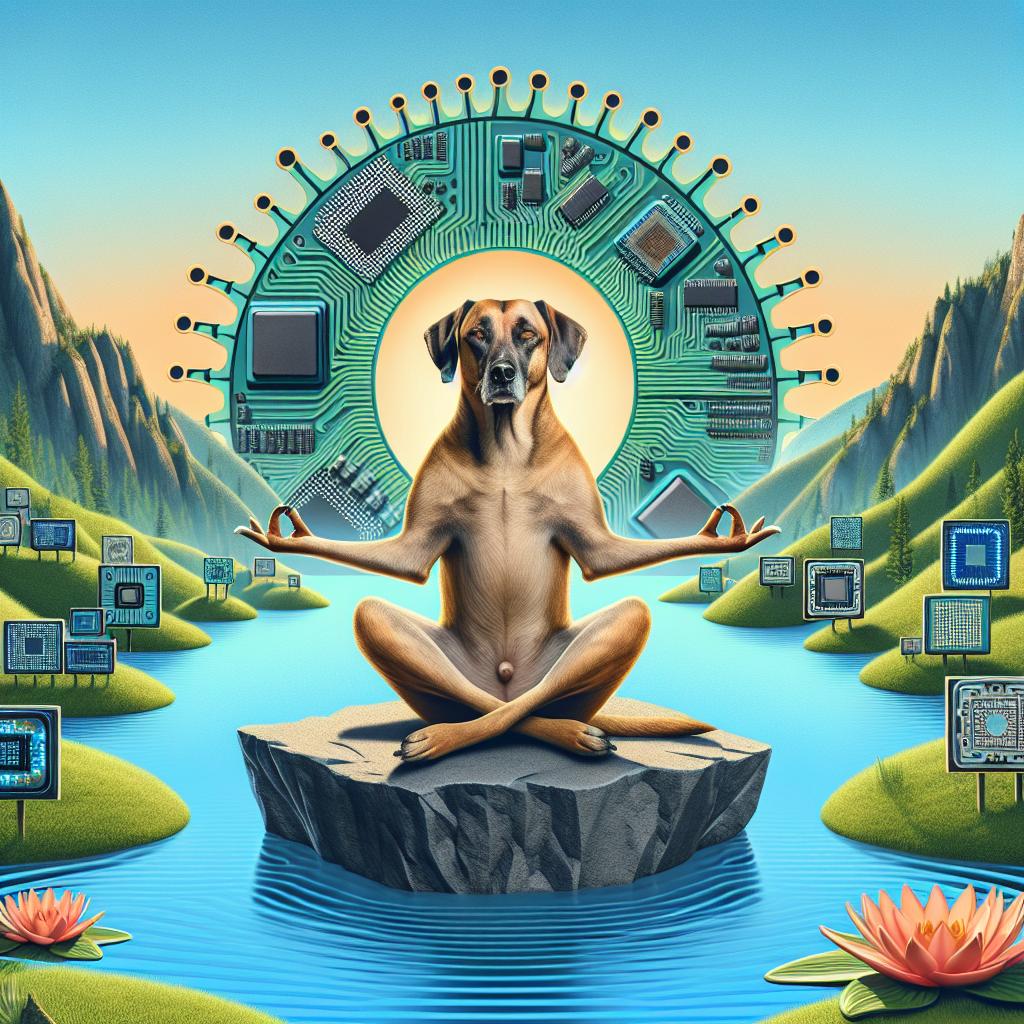 Canine Calm: The Startup Pairing Meditation with AI Chip Design—Investors Woof in Delight