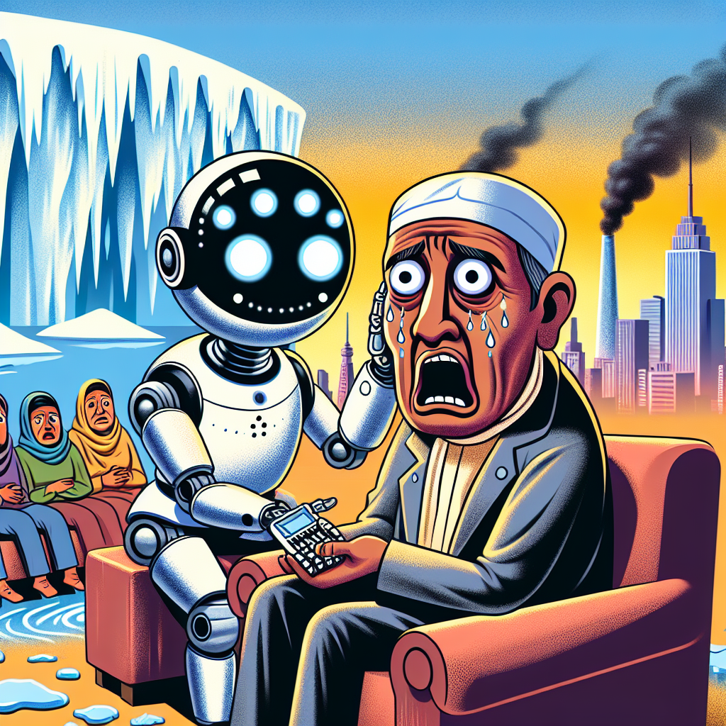 Is Your Anxiety About Climate Change Keeping You Up at Night? Meet the Platform That Promises to Calm Your Climate Fears with Robots—Seriously!