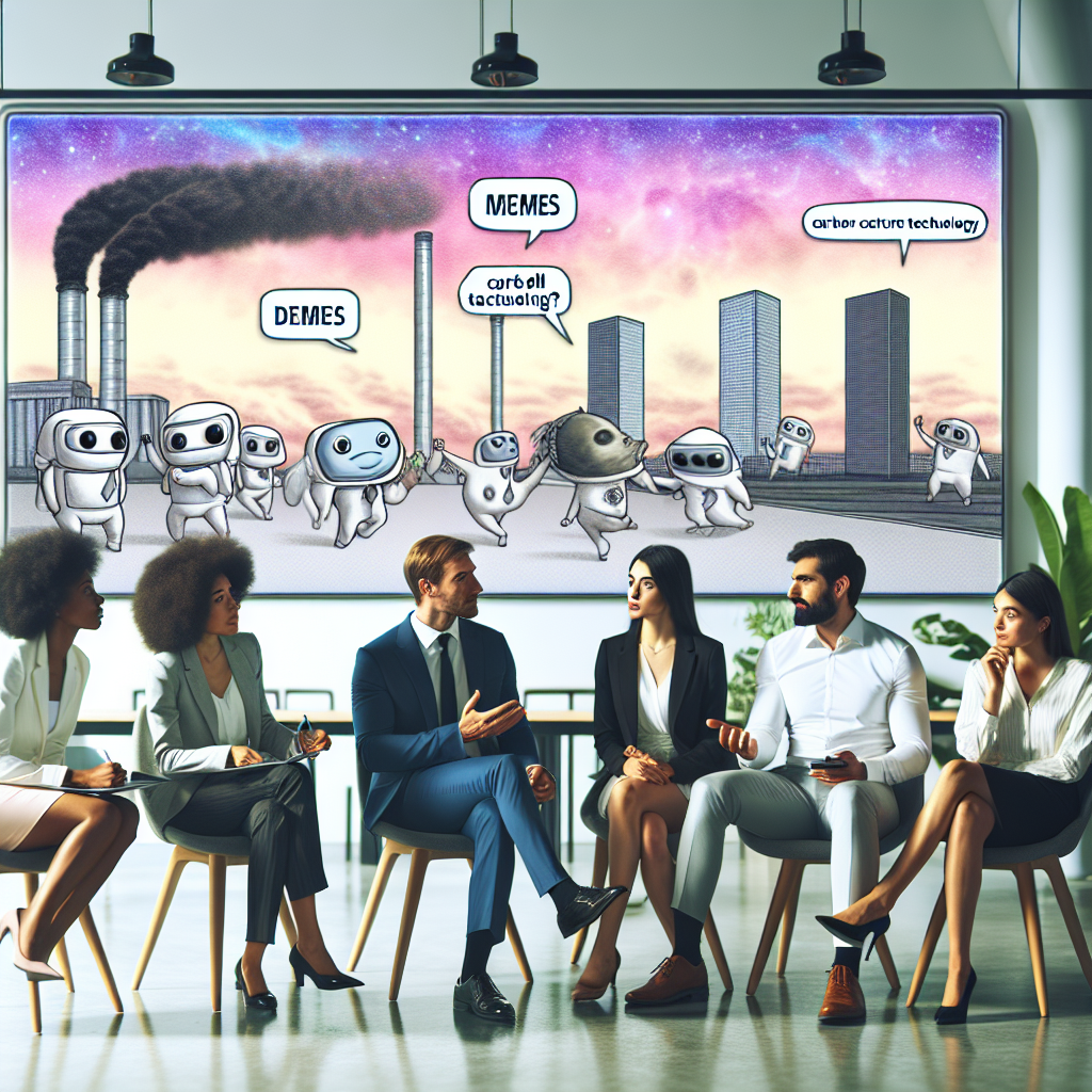 Investing in Laughter: The 'Meme Fund' Pioneers Carbon Capture with a Twist of Sarcasm