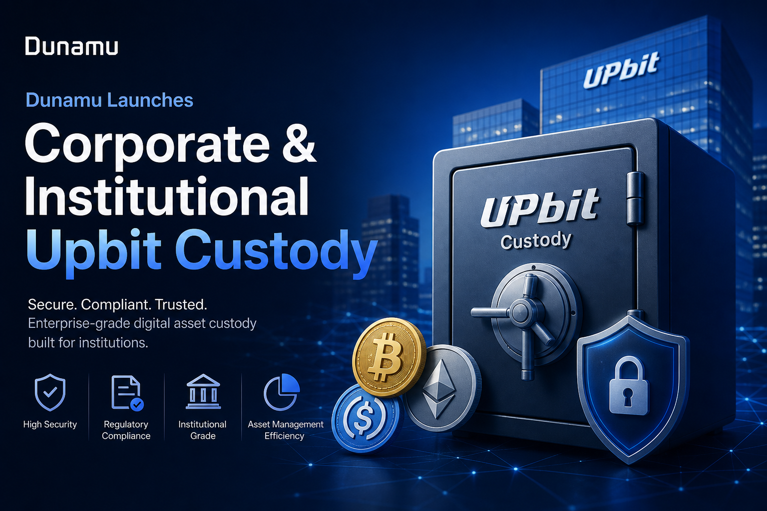 Dunamu Launches Corporate & Institutional Upbit Custody
