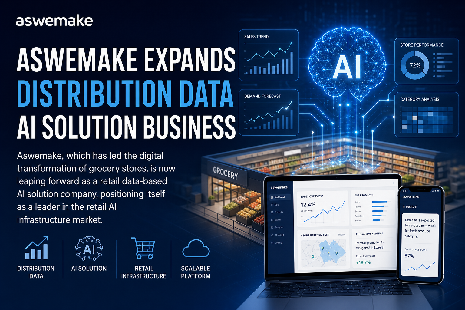 As We Make Expands Distribution Data AI Solution Business