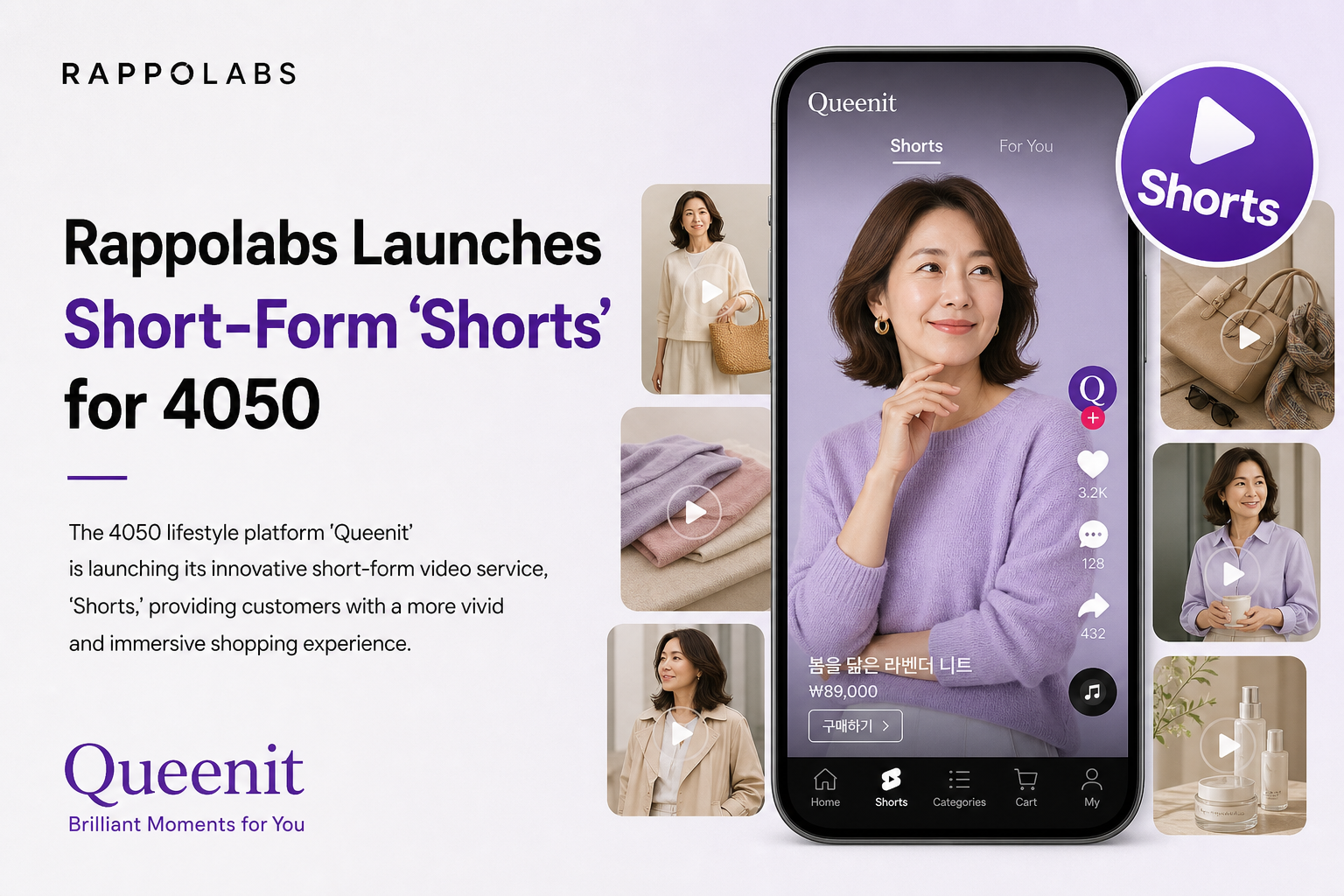Rappolabs Launches Short-Form 'Shorts' for 4050