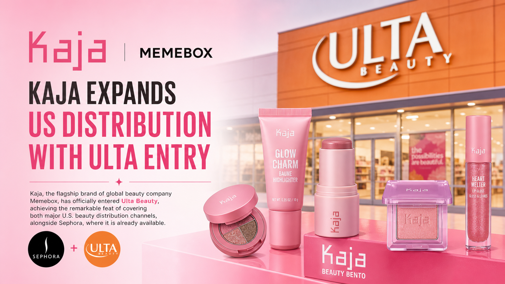 Memebox Kaja Expands US Distribution with Ulta Entry