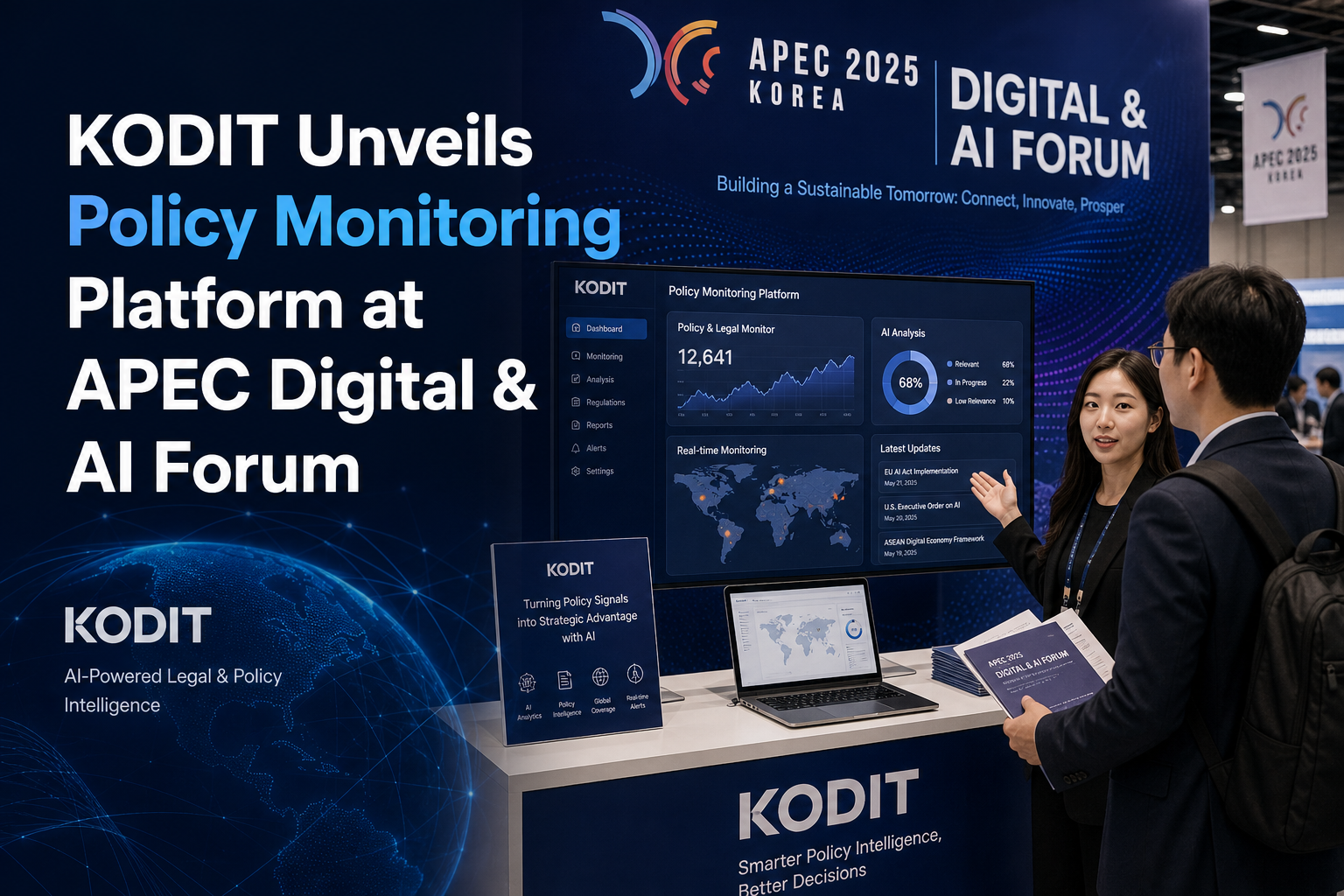KODIT Unveils Policy Monitoring Platform at APEC Digital & AI Forum