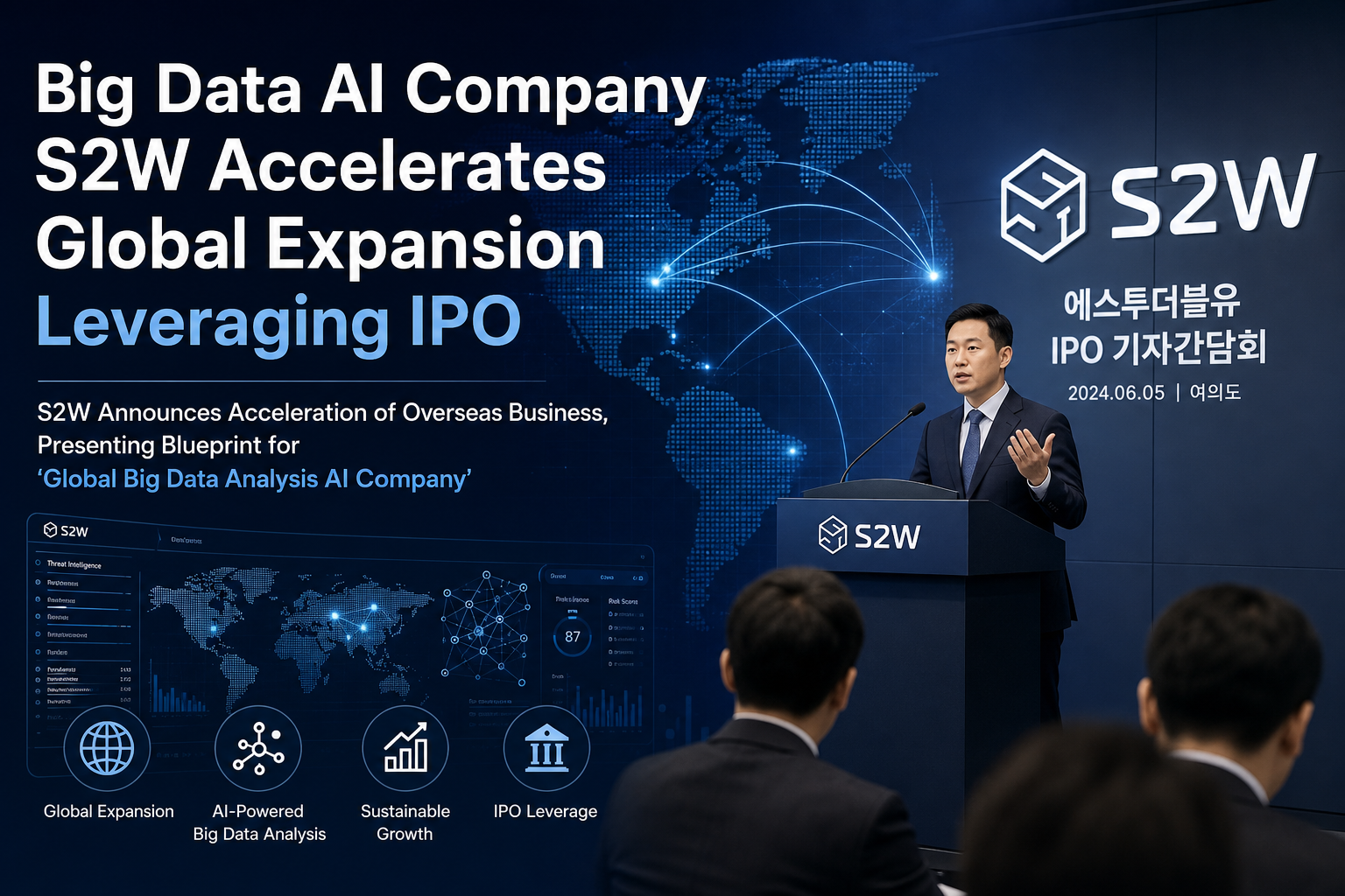 Big Data AI Company S2W Accelerates Global Expansion Leveraging IPO