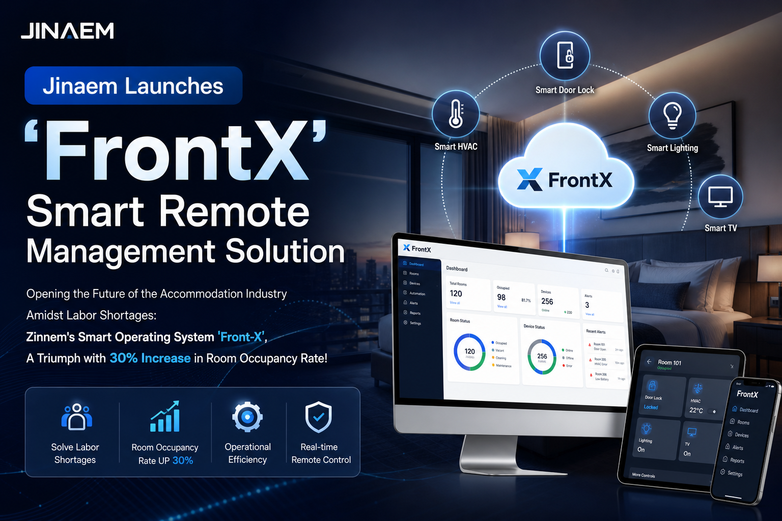 Jinaem Launches 'FrontX' Smart Remote Management Solution