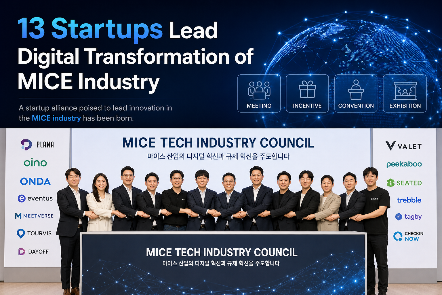 13 Startups Lead Digital Transformation of MICE Industry