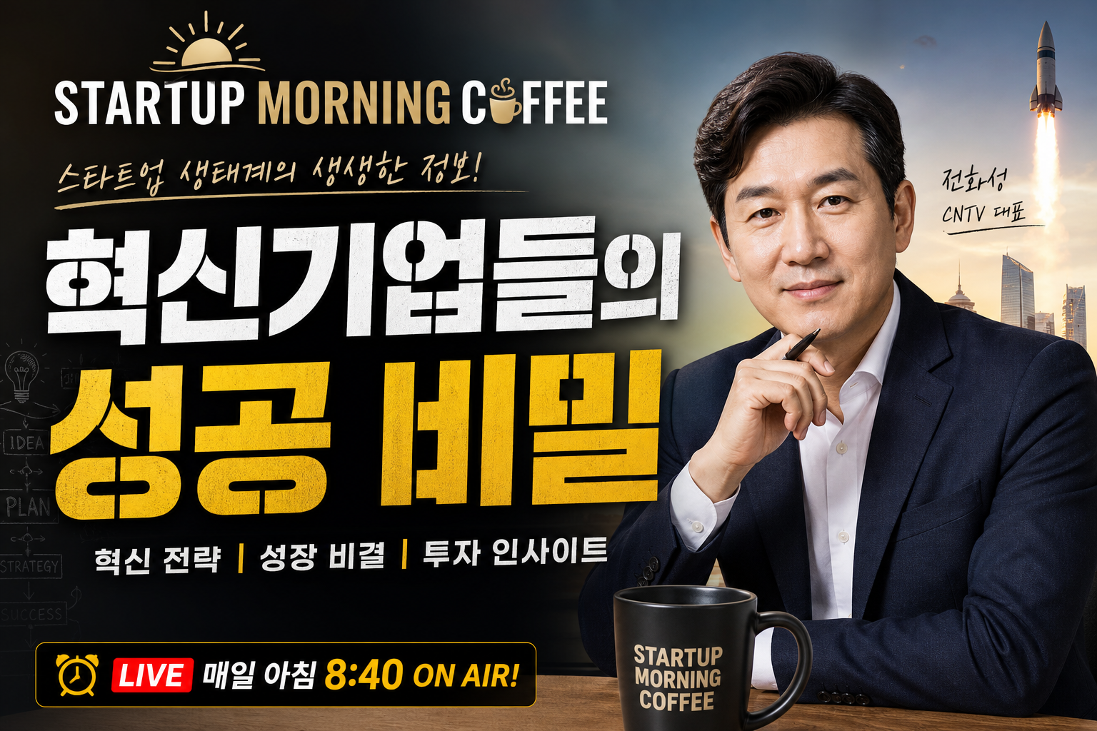 [Startup Morning Coffee] Innovative Companies' Secret to Success