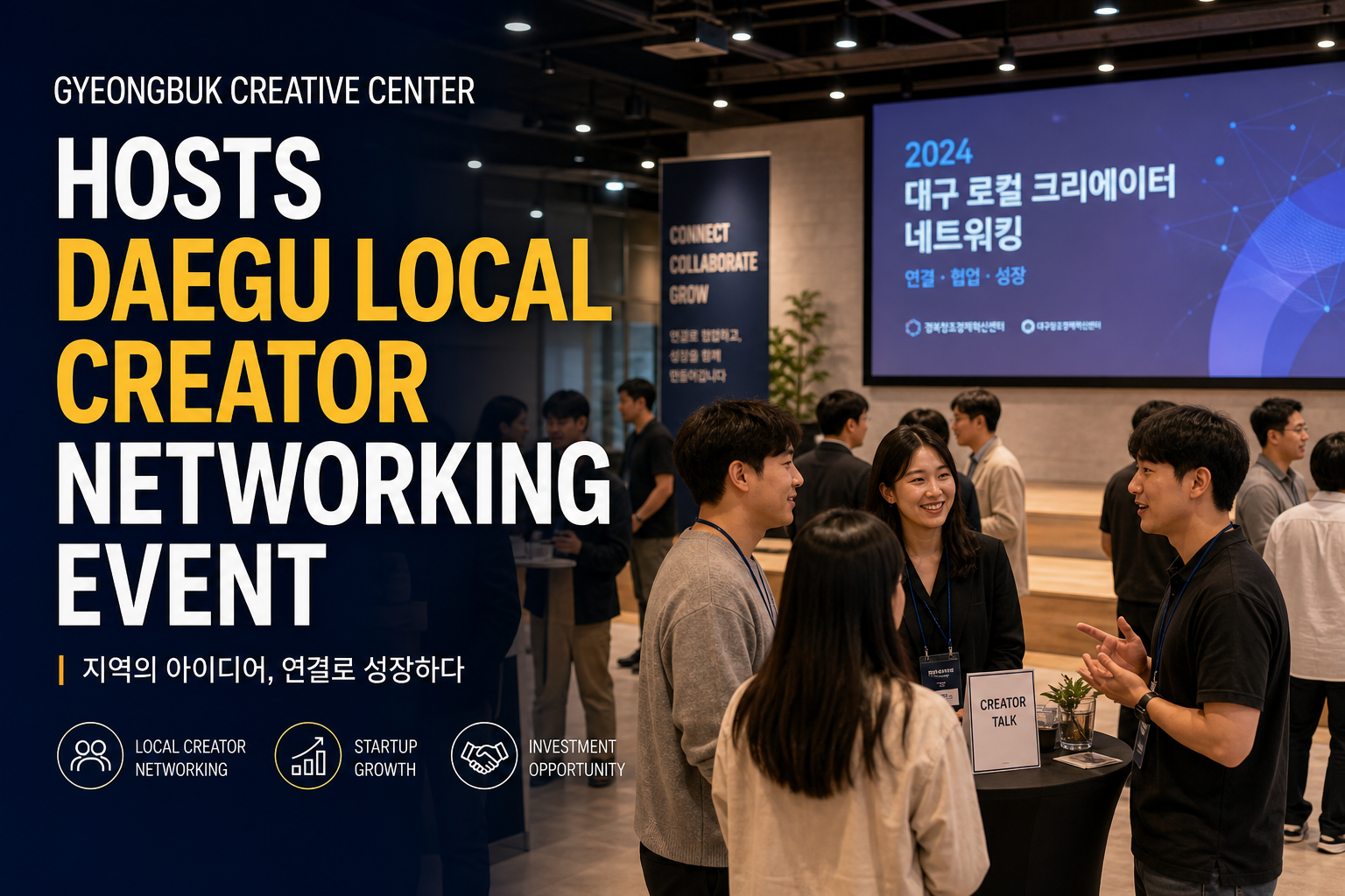 Gyeongbuk Creative Center Hosts Daegu Local Creator Networking Event