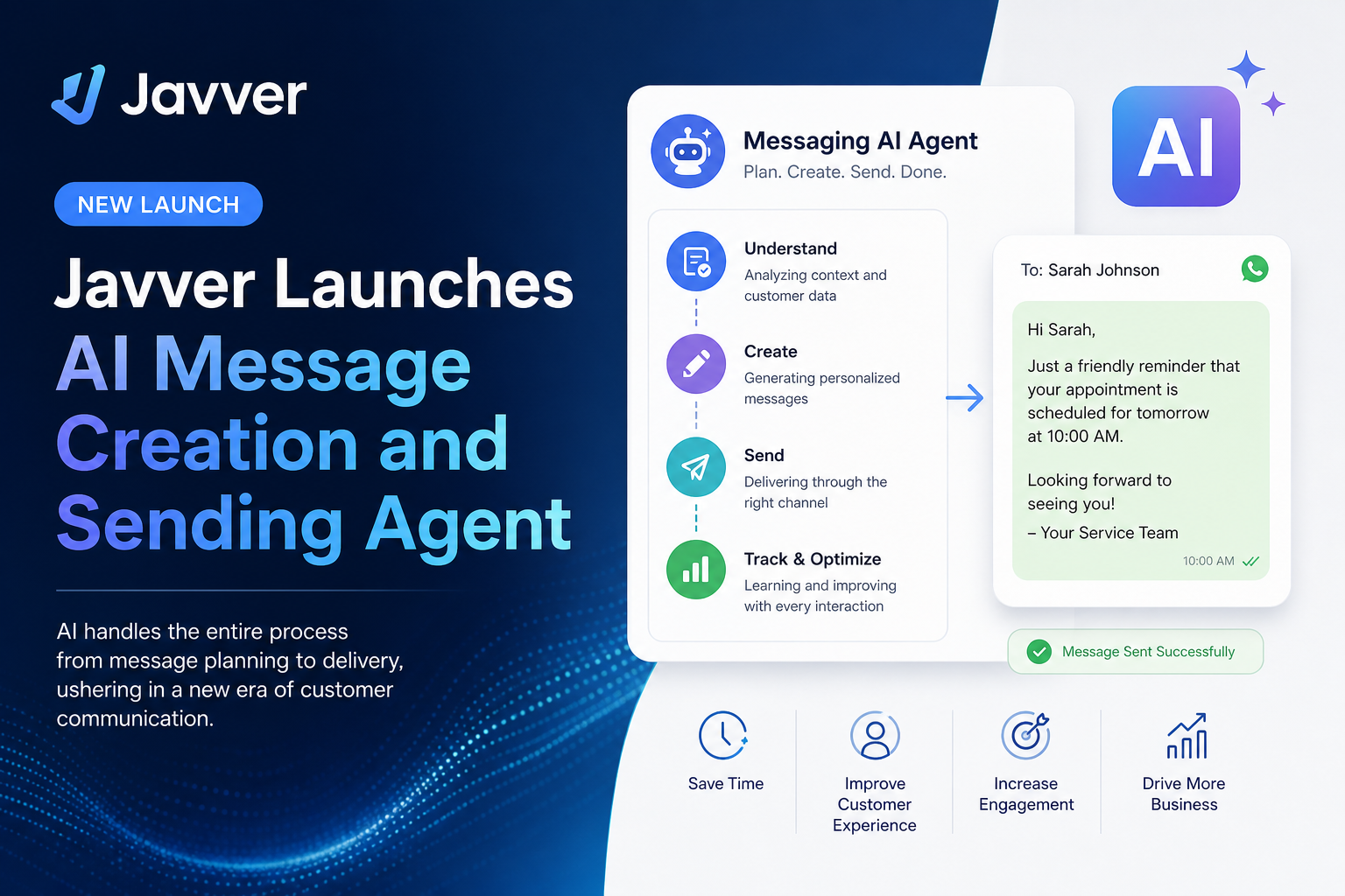 Javver Launches AI Message Creation and Sending Agent