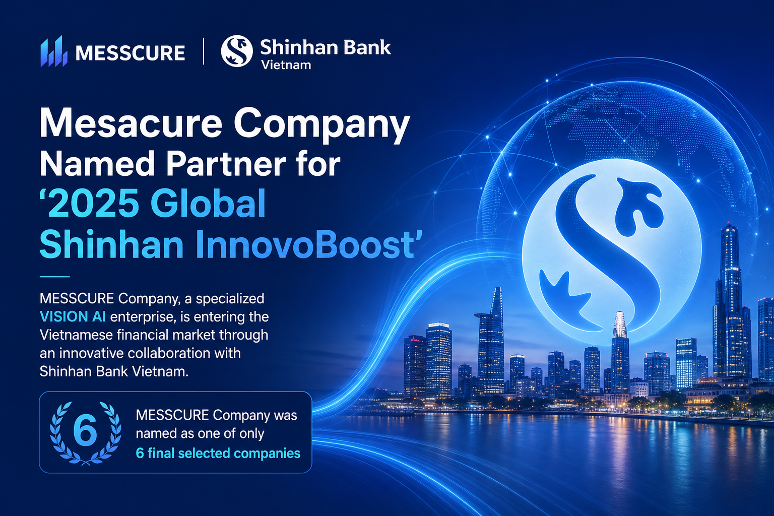 Mesacure Company Named Partner for '2025 Global Shinhan InnovoBoost'