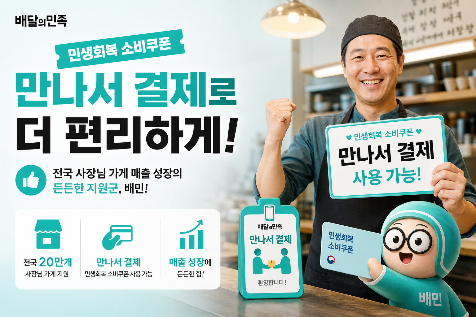 Baemin Expands In-Person Payment Support for Livelihood Recovery Coupons