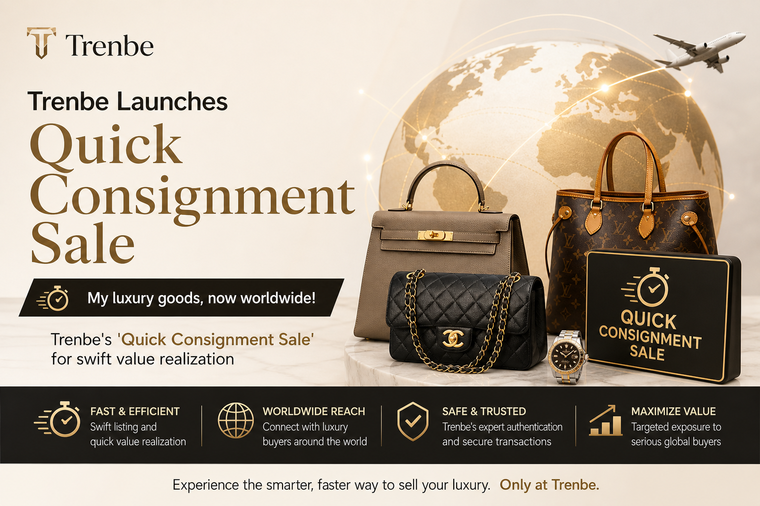 Trenbe Launches Quick Consignment Sale