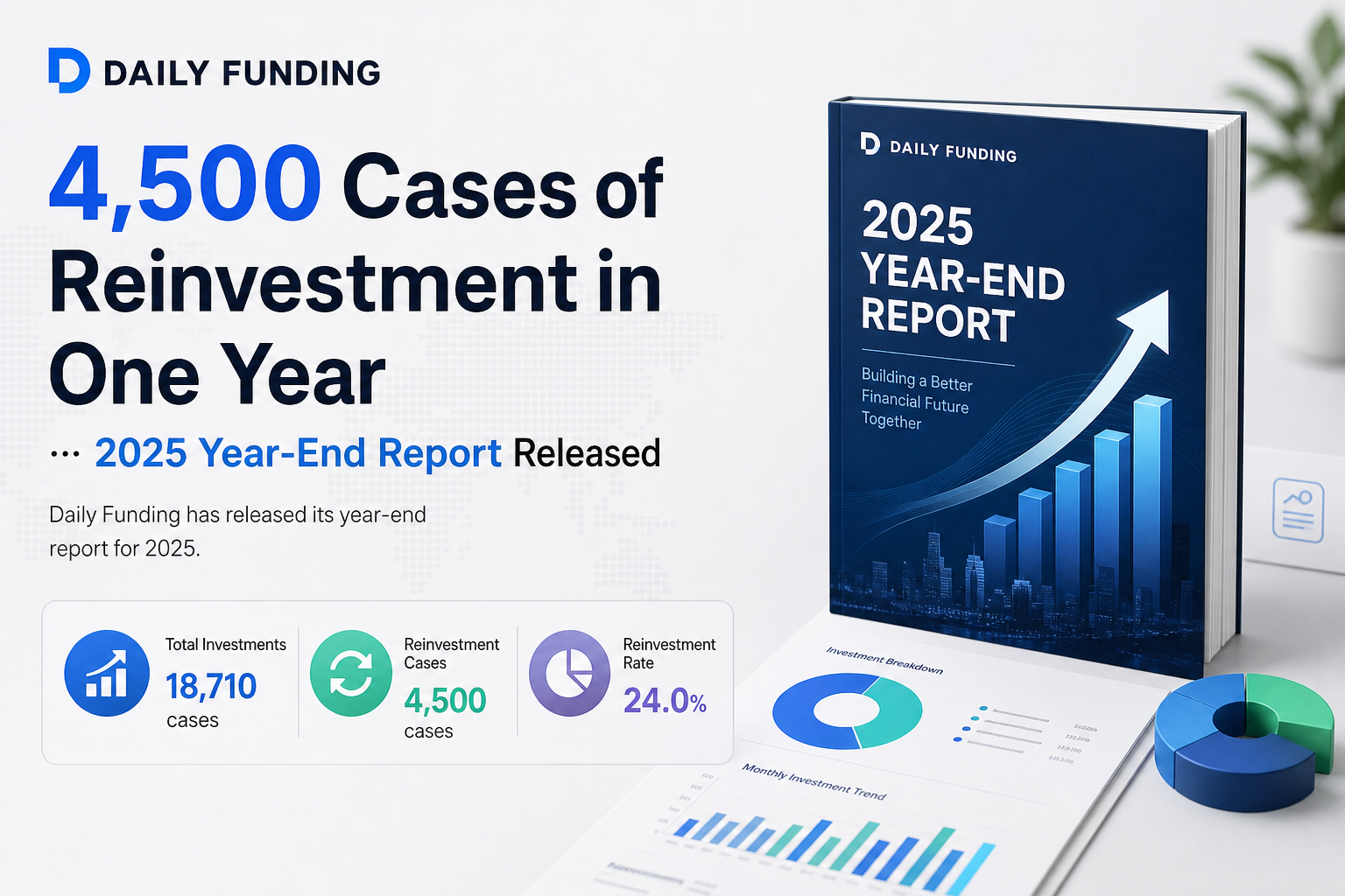 Daily Funding: "4,500 Cases of Reinvestment in One Year" ... 2025 Year-End Report Released