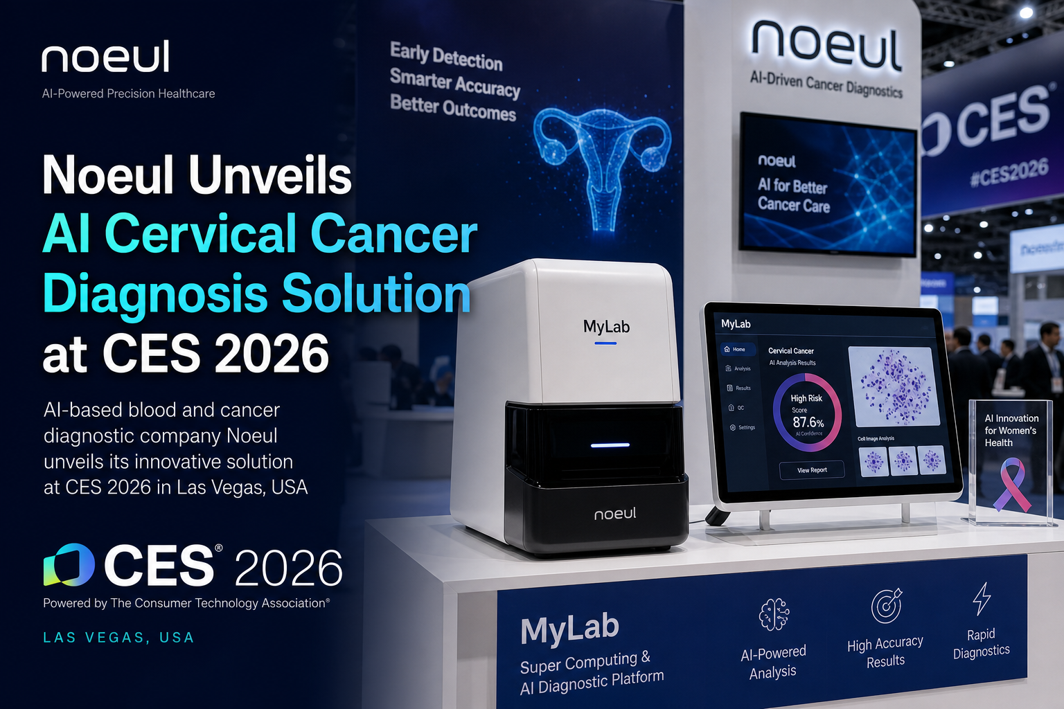 Noel Unveils AI Cervical Cancer Diagnosis Solution at CES 2026