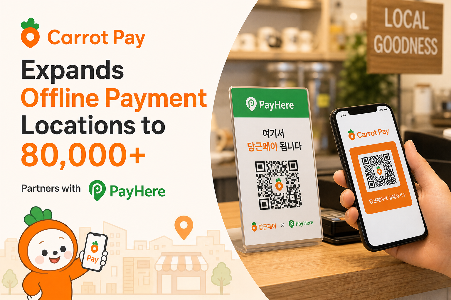 Carrot Pay Expands Offline Payment Locations to 80,000... Partners with PayHere
