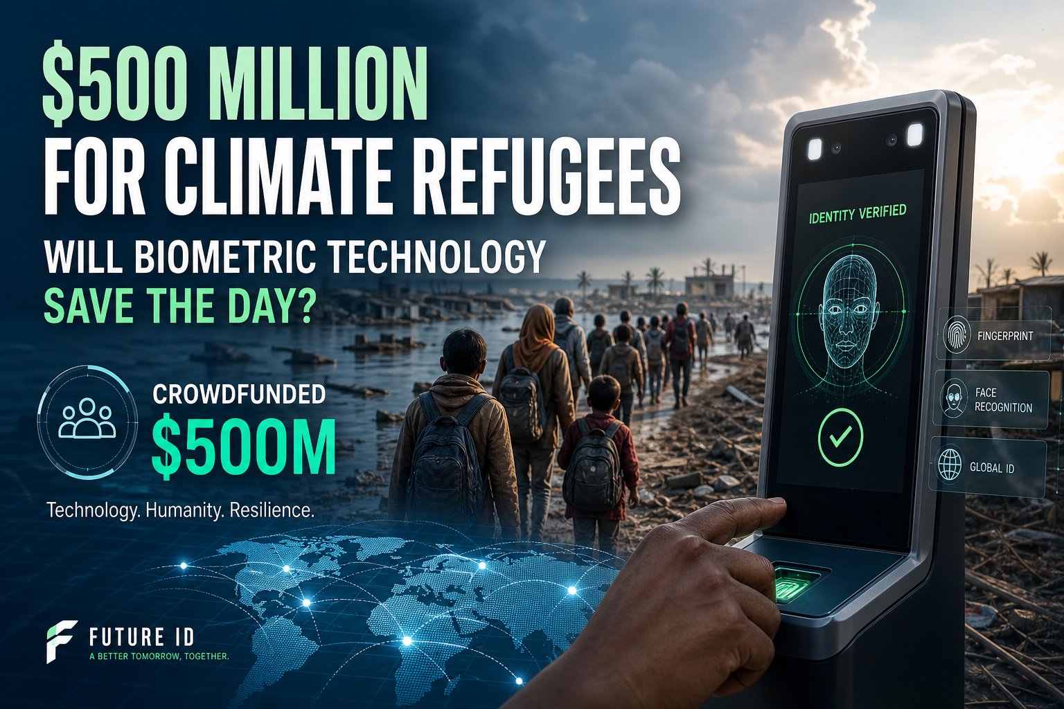 Analyzing the Role of Biometric Technology in Supporting Climate Refugees