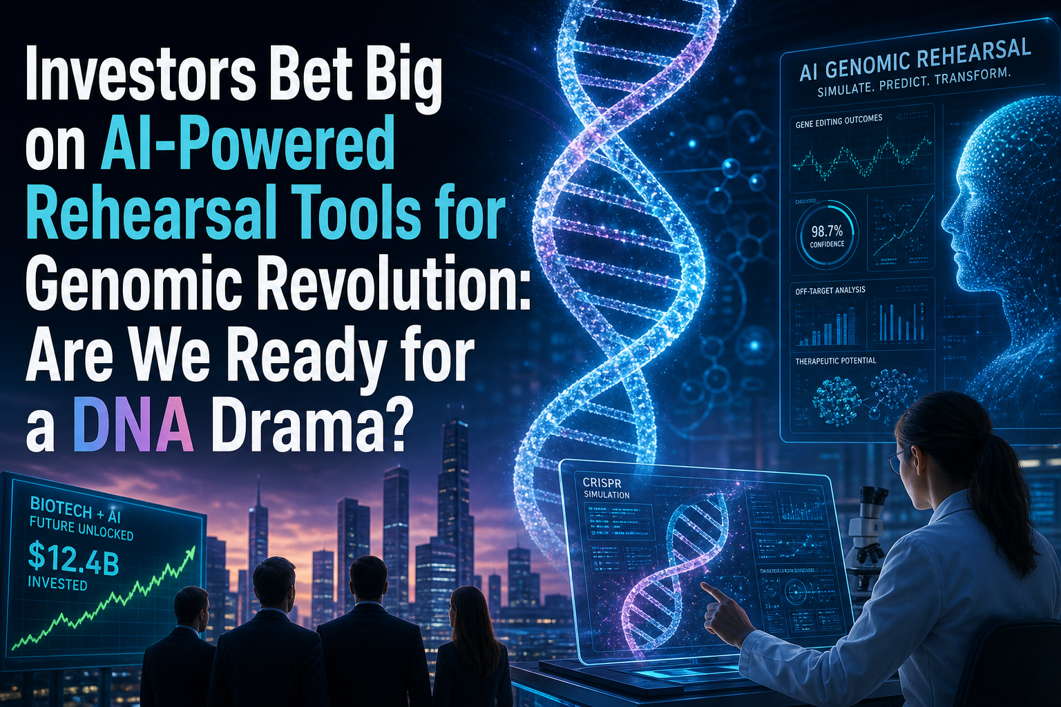 Investments in AI-Driven Tools for Genomic Innovation: Analyzing Market Trends and Risks