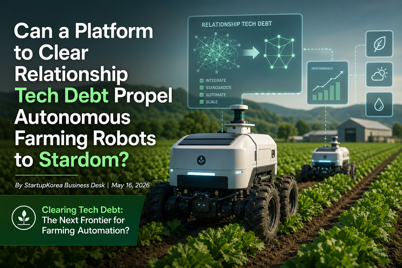 Exploring the Intersection of Technology Debt and Autonomous Farming: Market Trends and Investment Opportunities