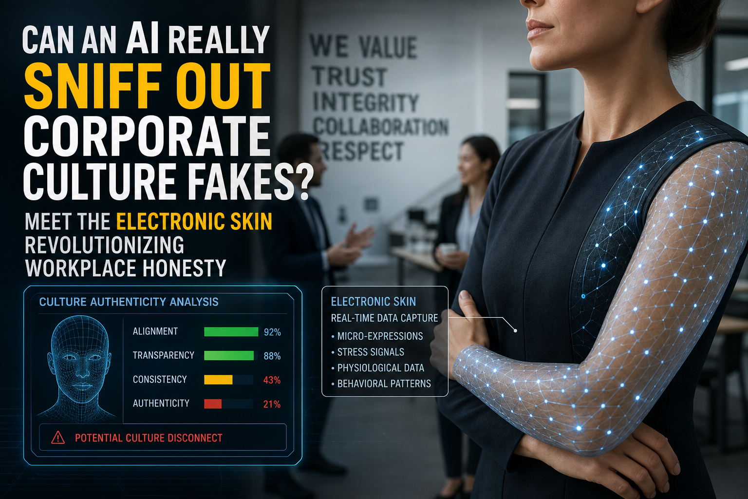 The Intersection of AI and Biometric Technology in Corporate Culture Assessment