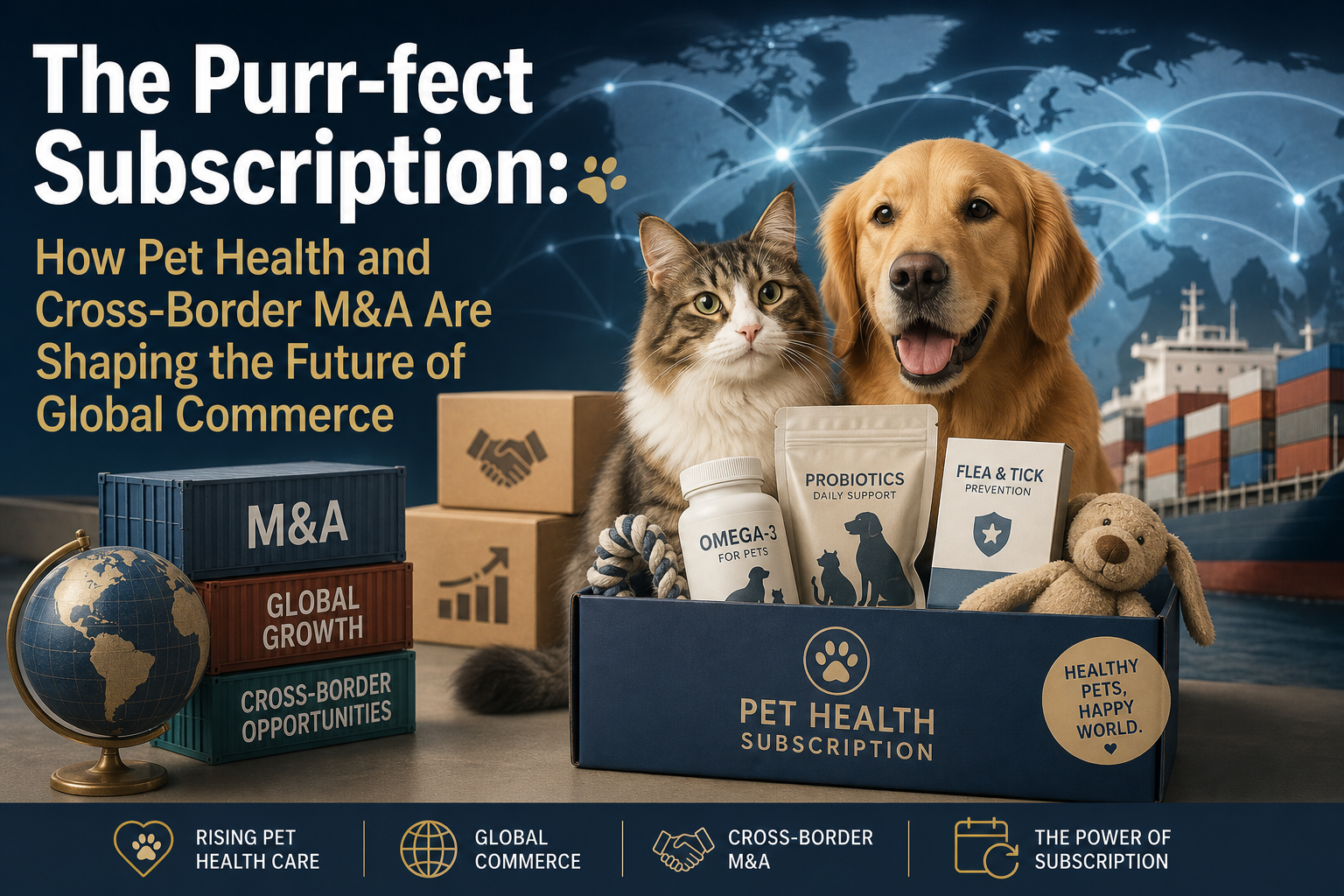 The Growth of Pet Health Subscription Services and Cross-Border M&A: Trends and Implications