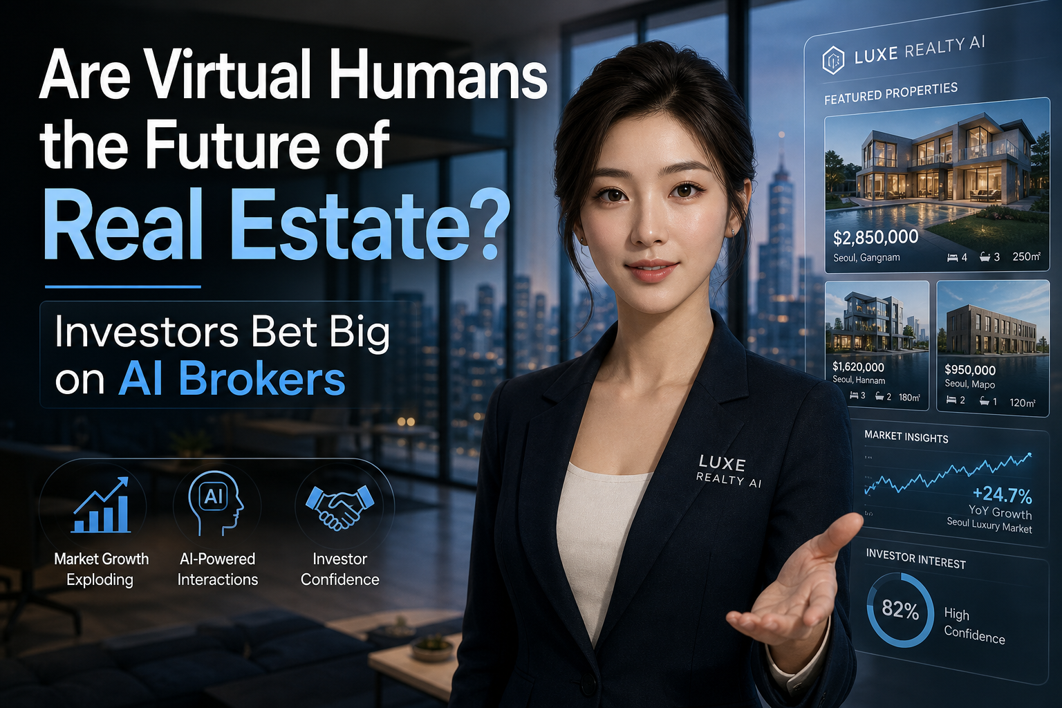 The Emergence of Virtual Humans in Real Estate: An Analytical Perspective