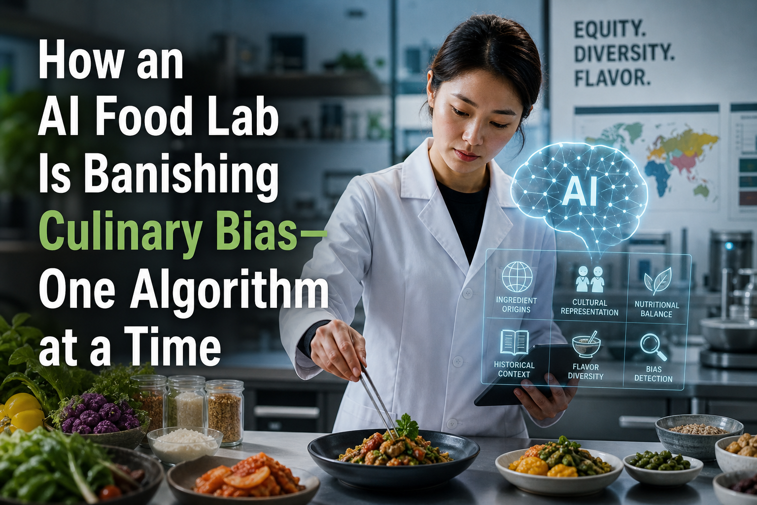 The Emergence of AI in Food Technology: Addressing Culinary Bias and Market Opportunities