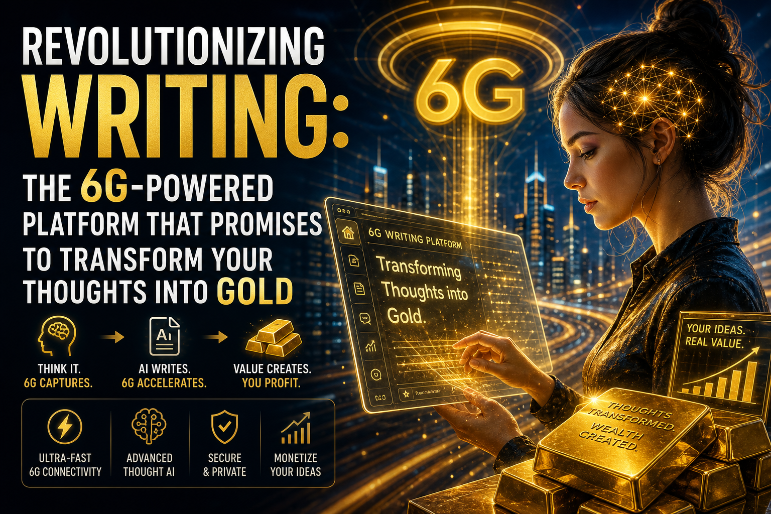 The Future of Writing Technology: Analyzing the Impact of 6G on Content Creation