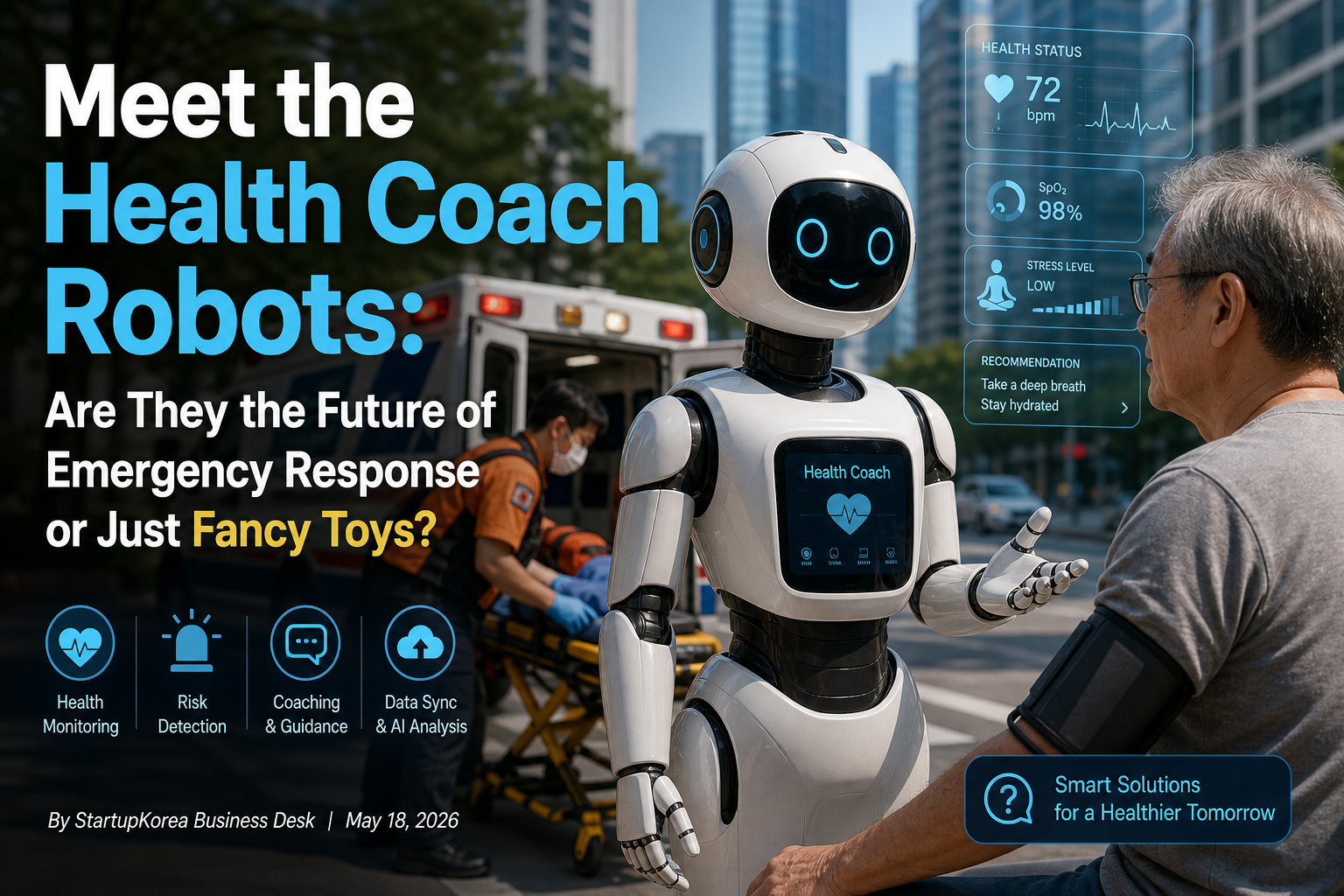 The Emergence of Health Coaching Robots: Analyzing Market Potential and Adoption Challenges