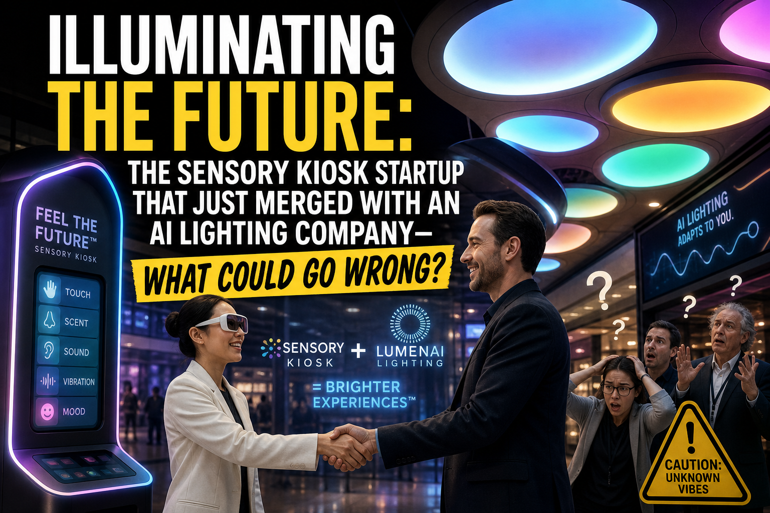 The Convergence of Sensory Kiosks and Smart Lighting: An Analysis of Market Potential and Risks