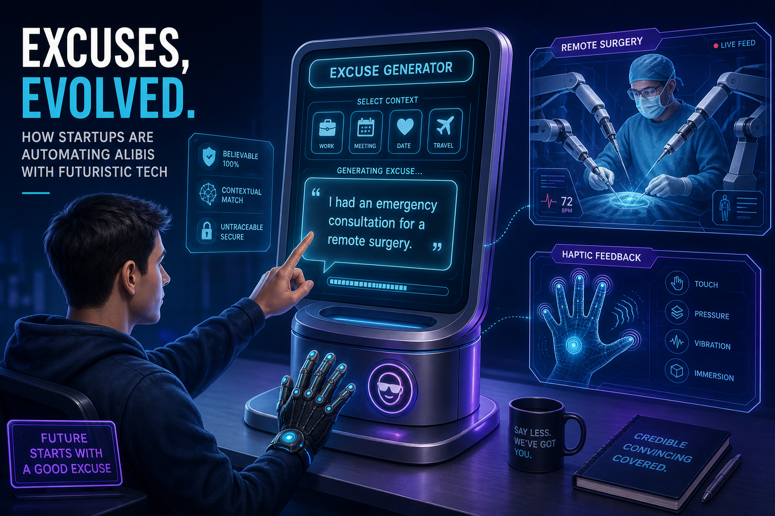 The Emergence of Digital Excuse Platforms: Analyzing Market Trends and Risks