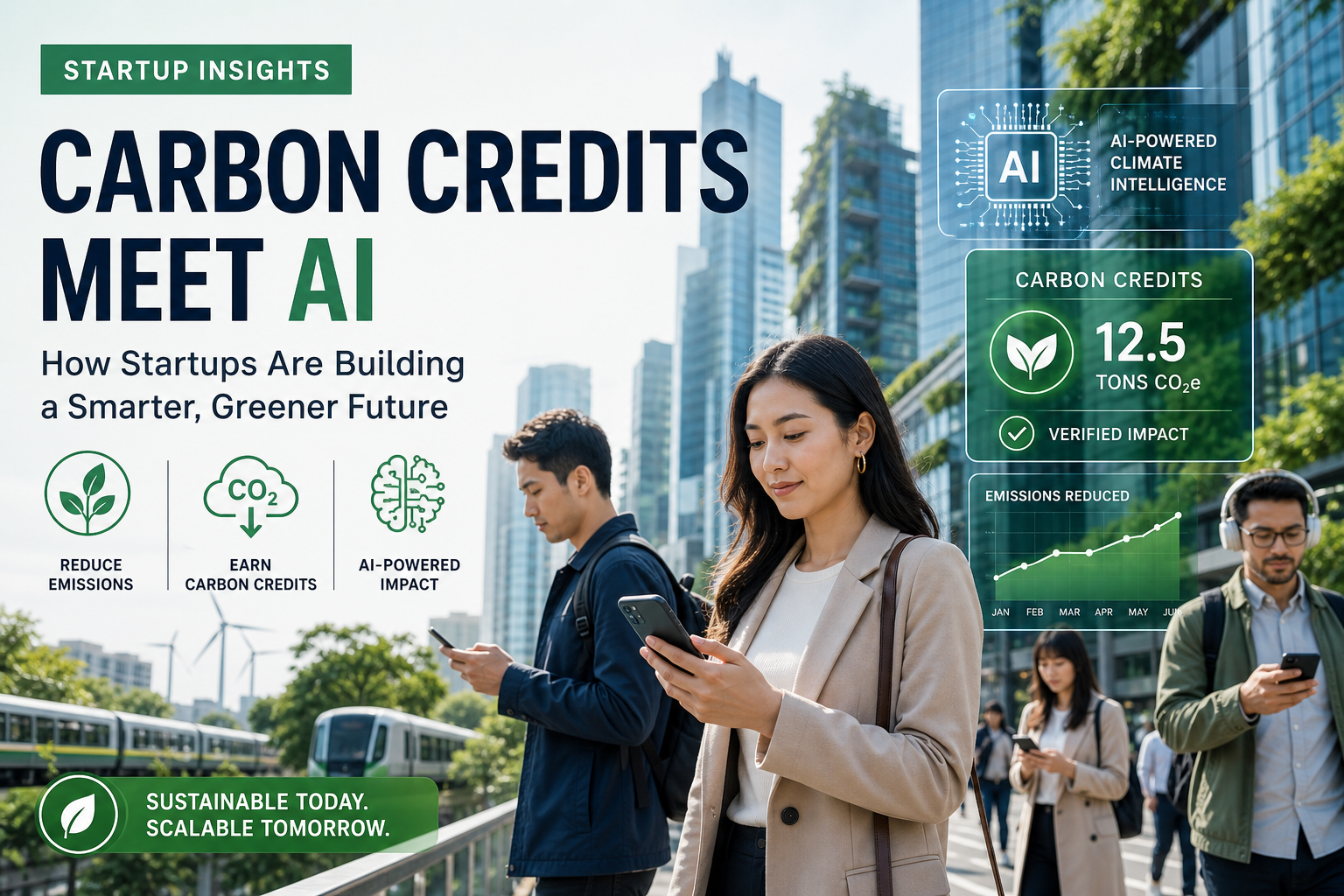Innovative Approaches to Urban Mobility: The Intersection of Carbon Credits and AI