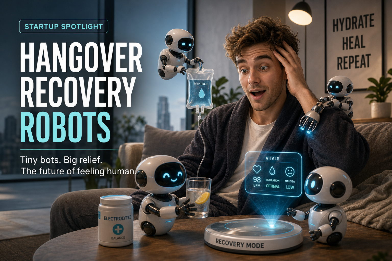 The Emergence of Technology-Driven Hangover Solutions: Market Analysis