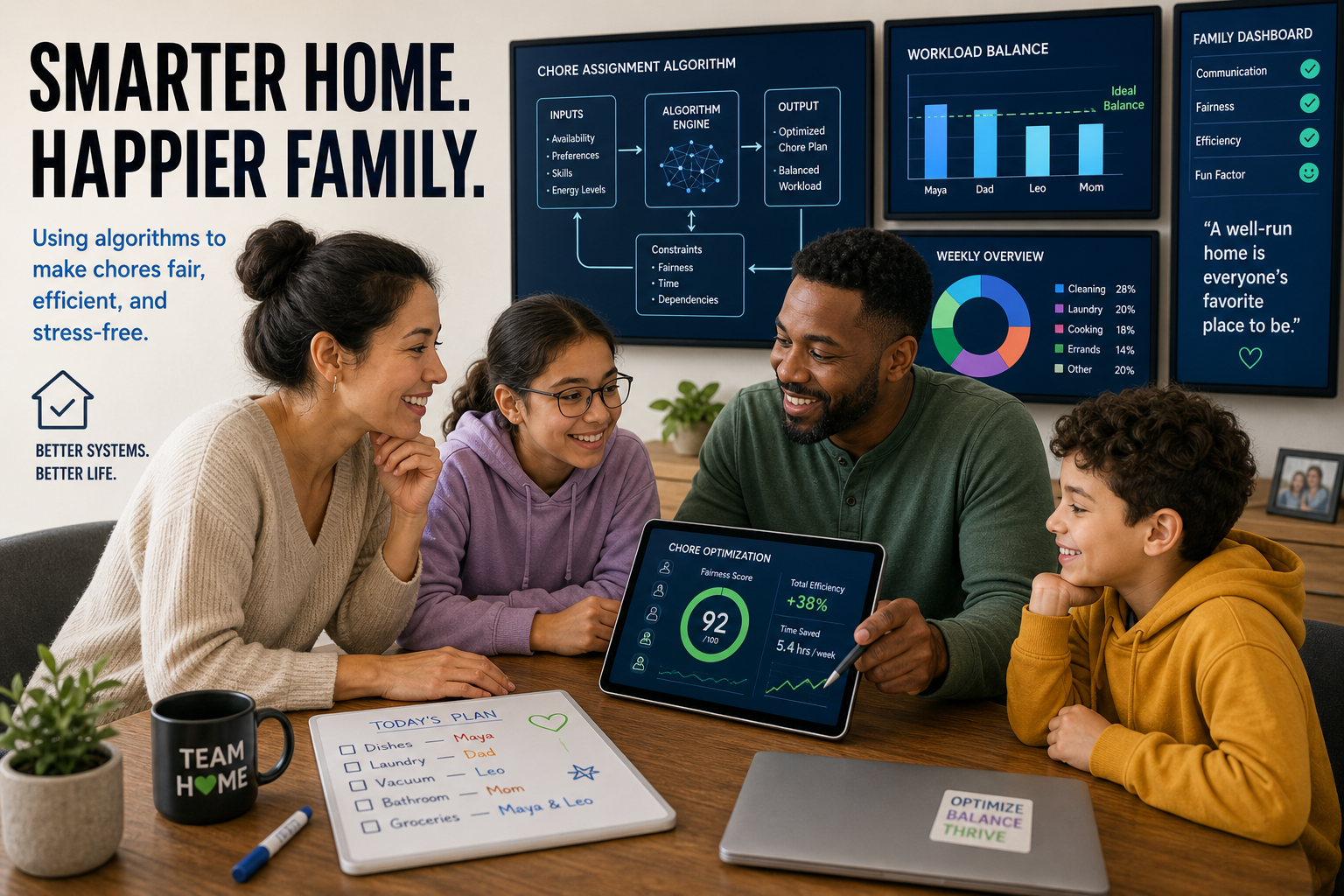 The Rise of Algorithmic Solutions in Household Management: Market Trends and Challenges