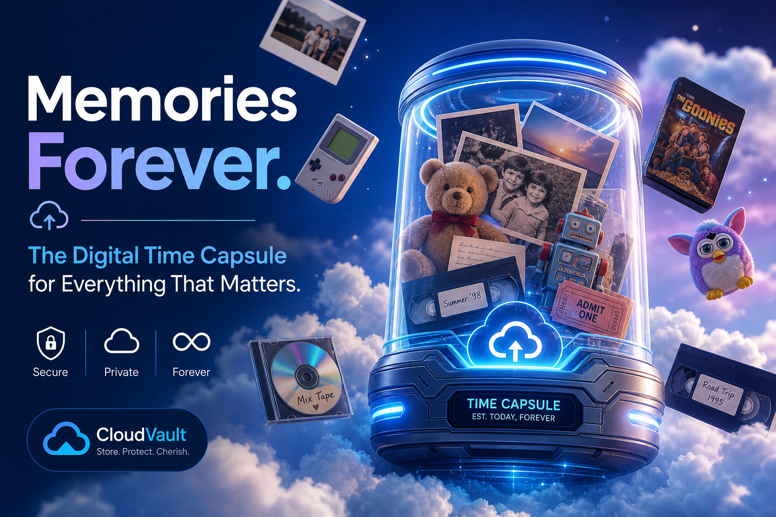 Is Your Childhood Nostalgia Safe? New Cloud Service Promises to Preserve Your Memories—And Your Data!
