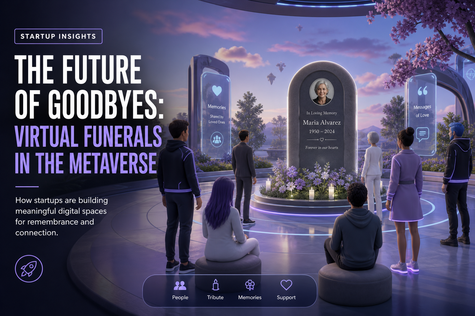 Meet the Afterlife of Innovation: $30 Million Invested in a Virtual Funeral Metaverse
