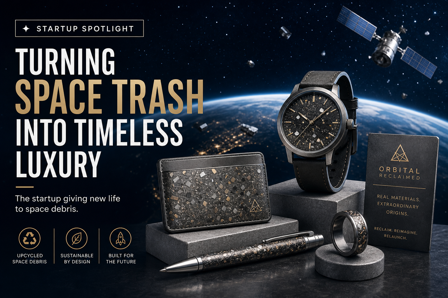 From Space Junk to Gold: The Outlandish Rise of Upscale Space Trash Commerce