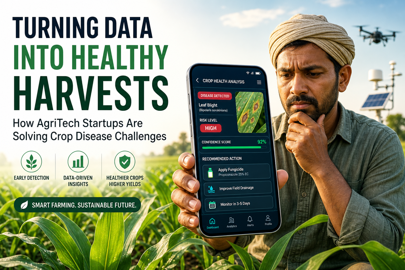 Startup Strikes Gold: $80 Million for AI-Powered Crop Disease Detection and Survival Coaching App