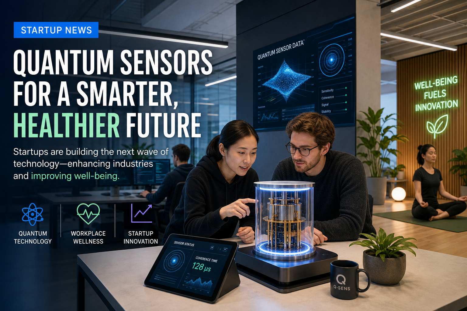 Startup Unveils Quantum Sensor Network to Combat Developer Burnout—Because Who Needs Work-Life Balance Anyway?
