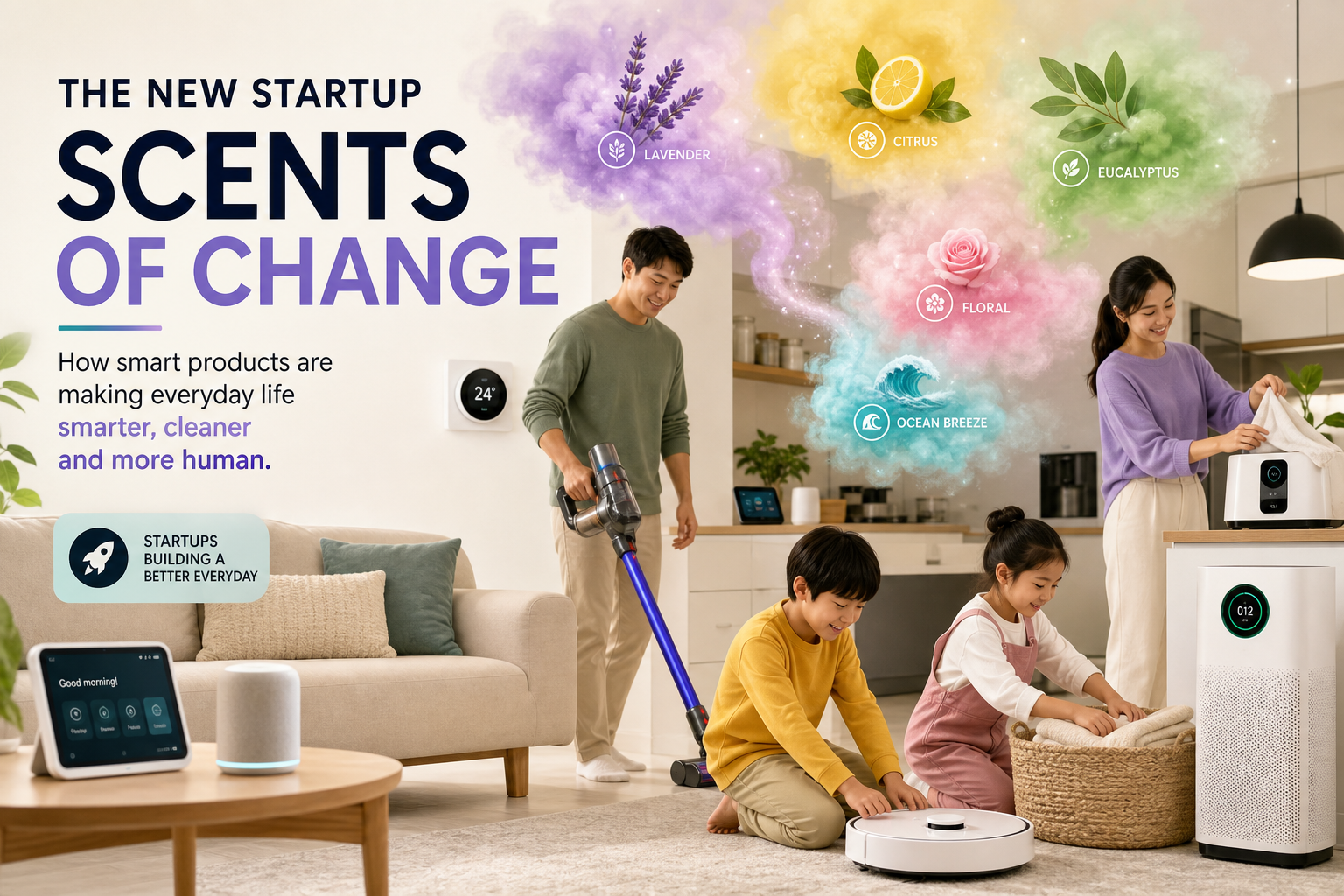 The Labor of Love: How a Startup Aims to Monetize Household Chores with AI-Scented Rewards