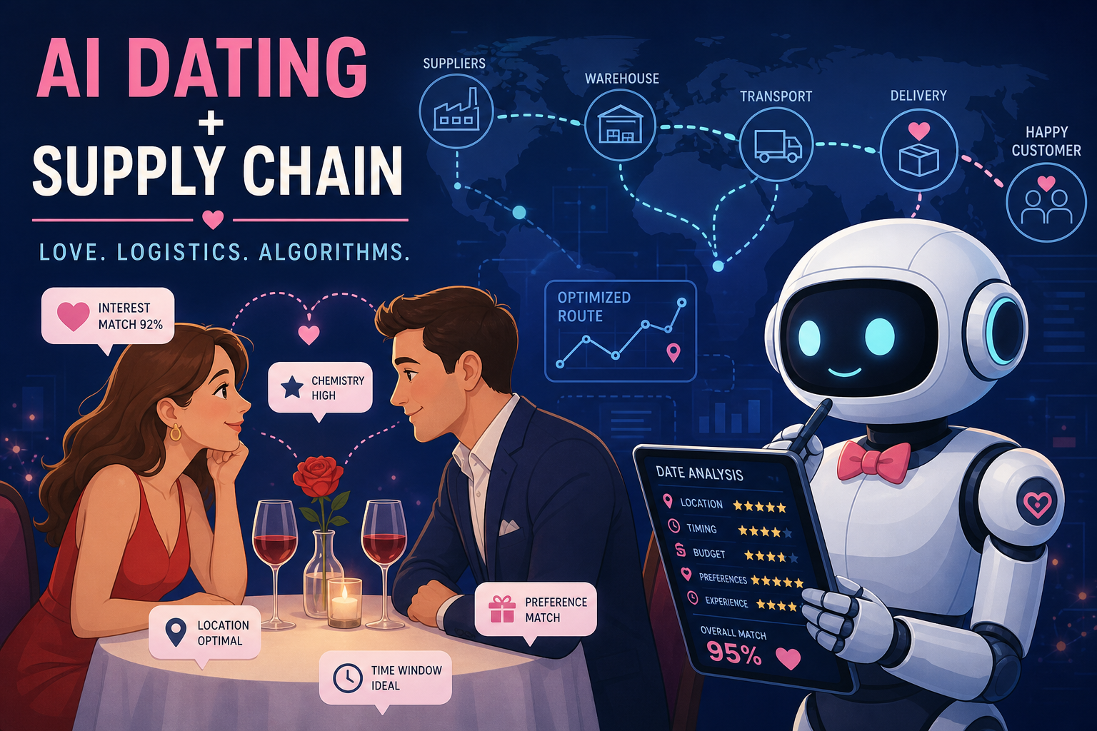 AI Dating Feedback Service Takes the Tech World by Storm—But Can It Predict Your Love Life's Supply Chain Risks?