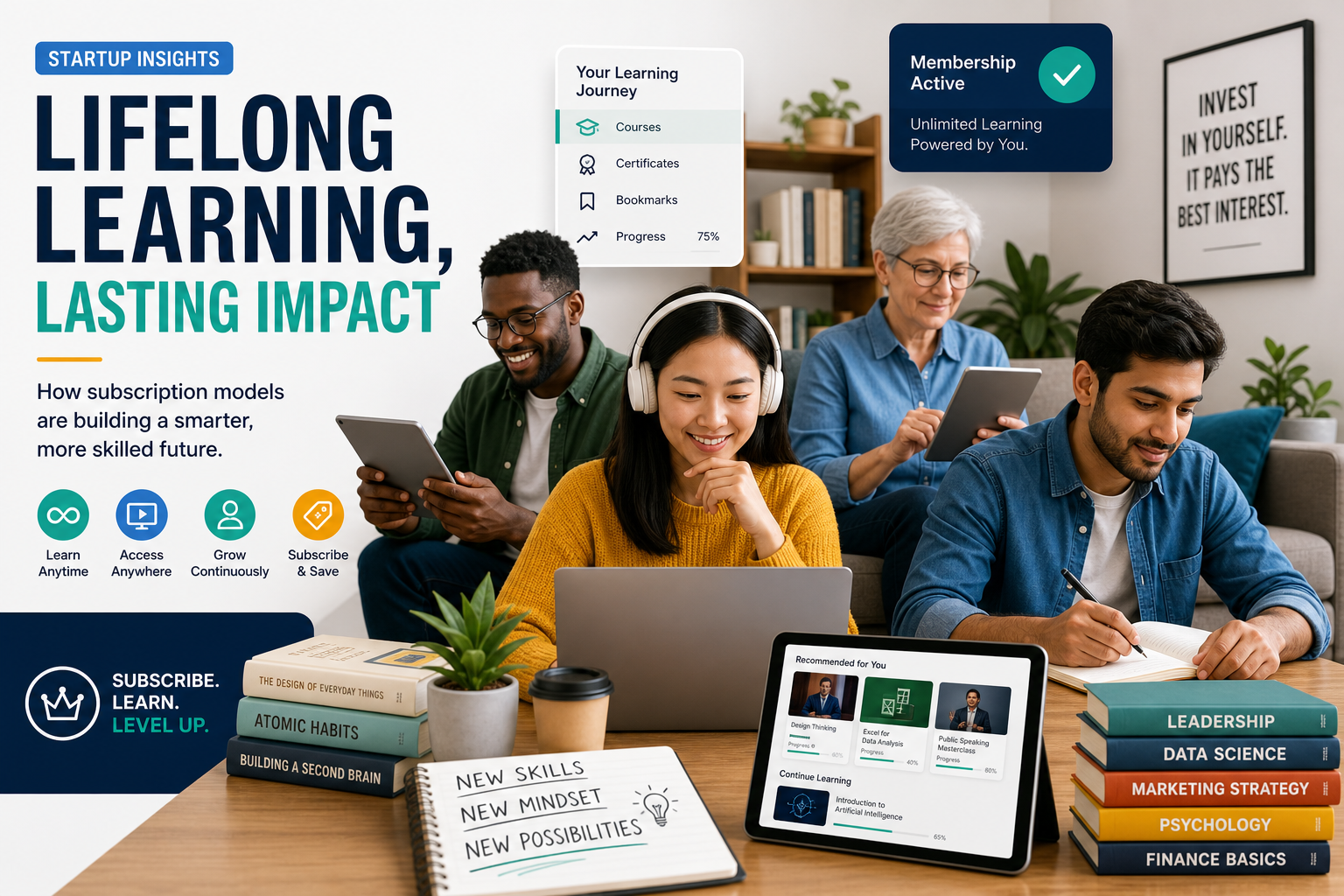 Is Lifelong Learning the New Eternal Youth? Investors Dive into Subscription-Based Learning Engines