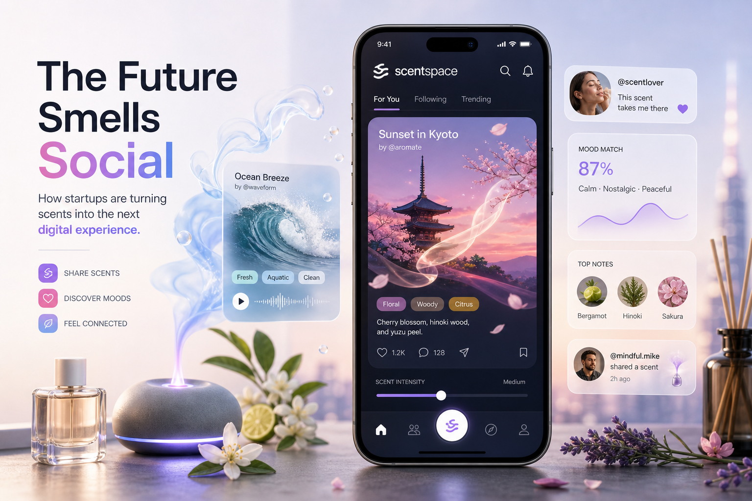 The Whiff of Success: How a Scented Social Network Just Raised $500 Million in Series A Funding